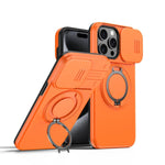 Coque de téléphone avec support magnétique rotatif à bouclier coulissant pour caméra, pour iPhone 14 / 13, pour iPhone 14 Pro, pour iPhone 14 Pro Max, pour iPhone 13 Pro Max / 12 Pro Max, pour iPhone 13 Pro, pour iPhone 12 / 12 Pro