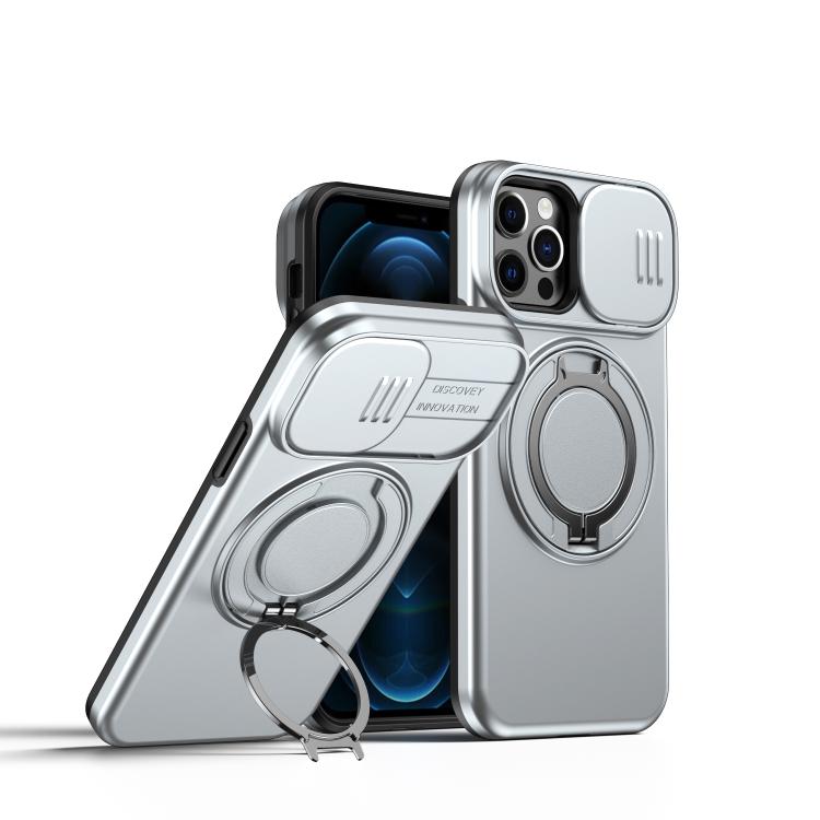 Coque de téléphone avec support magnétique rotatif à bouclier coulissant pour caméra, pour iPhone 14 / 13, pour iPhone 14 Pro, pour iPhone 14 Pro Max, pour iPhone 13 Pro Max / 12 Pro Max, pour iPhone 13 Pro, pour iPhone 12 / 12 Pro