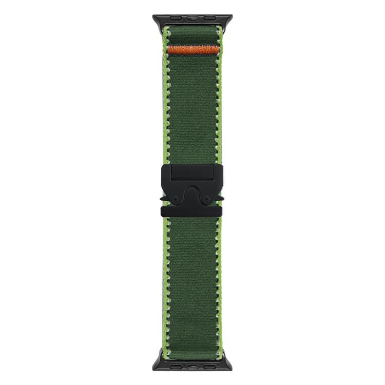 xDfind Bracelet de montre en nylon Wild Path avec boucle de parachute, pour Apple Watch 42 / 44 / 45 / 46 / 49mm, pour Apple Watch 38 / 40 / 41 / S11 42mm
