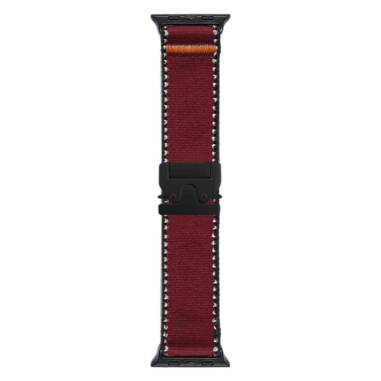xDfind Bracelet de montre en nylon Wild Path avec boucle de parachute, pour Apple Watch 42 / 44 / 45 / 46 / 49mm, pour Apple Watch 38 / 40 / 41 / S11 42mm