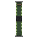 xDfind Bracelet de montre en nylon Wild Path avec boucle de parachute, pour Apple Watch 42 / 44 / 45 / 46 / 49mm, pour Apple Watch 38 / 40 / 41 / S11 42mm