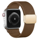 Bracelet de montre XDfind en sergé de nylon texturé avec boucle magnétique, pour Apple Watch 42 / 44 / 45 / 46 / 49mm, pour Apple Watch 38 / 40 / 41 / S11 42mm