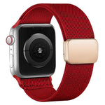 Bracelet de montre XDfind en sergé de nylon texturé avec boucle magnétique, pour Apple Watch 42 / 44 / 45 / 46 / 49mm, pour Apple Watch 38 / 40 / 41 / S11 42mm