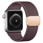 Bracelet de montre XDfind en sergé de nylon texturé avec boucle magnétique, pour Apple Watch 42 / 44 / 45 / 46 / 49mm, pour Apple Watch 38 / 40 / 41 / S11 42mm