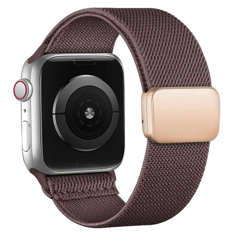 Bracelet de montre XDfind en sergé de nylon texturé avec boucle magnétique, pour Apple Watch 42 / 44 / 45 / 46 / 49mm, pour Apple Watch 38 / 40 / 41 / S11 42mm