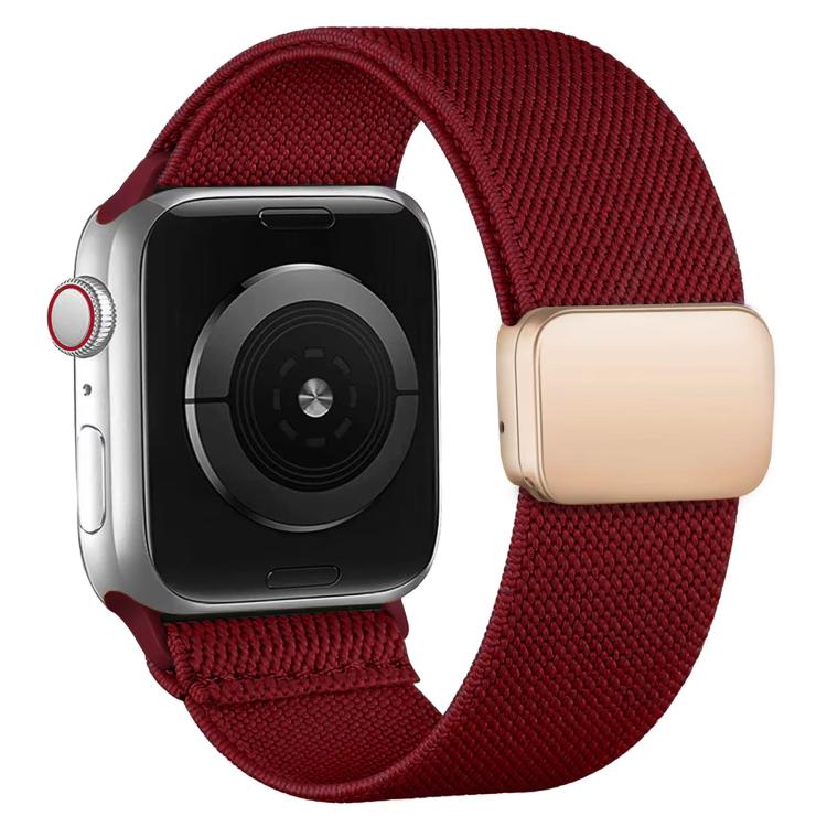 Bracelet de montre XDfind en sergé de nylon texturé avec boucle magnétique, pour Apple Watch 42 / 44 / 45 / 46 / 49mm, pour Apple Watch 38 / 40 / 41 / S11 42mm