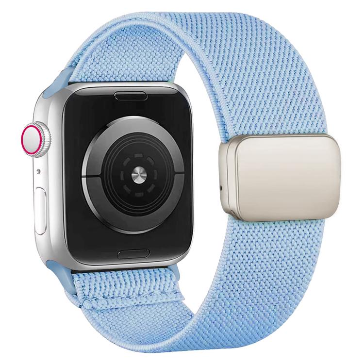 Bracelet de montre XDfind en sergé de nylon texturé avec boucle magnétique, pour Apple Watch 42 / 44 / 45 / 46 / 49mm, pour Apple Watch 38 / 40 / 41 / S11 42mm