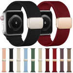 Bracelet de montre XDfind en sergé de nylon texturé avec boucle magnétique, pour Apple Watch 42 / 44 / 45 / 46 / 49mm, pour Apple Watch 38 / 40 / 41 / S11 42mm