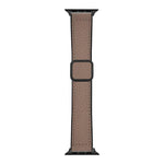 Bracelet de montre xDfind en cuir végétalien texturé litchi à boucle magnétique, pour Apple Watch 42 / 44 / 45 / 46 / 49 mm, pour Apple Watch 38 / 40 / 41 / S11 42 mm