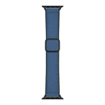 Bracelet de montre xDfind en cuir végétalien texturé litchi à boucle magnétique, pour Apple Watch 42 / 44 / 45 / 46 / 49 mm, pour Apple Watch 38 / 40 / 41 / S11 42 mm