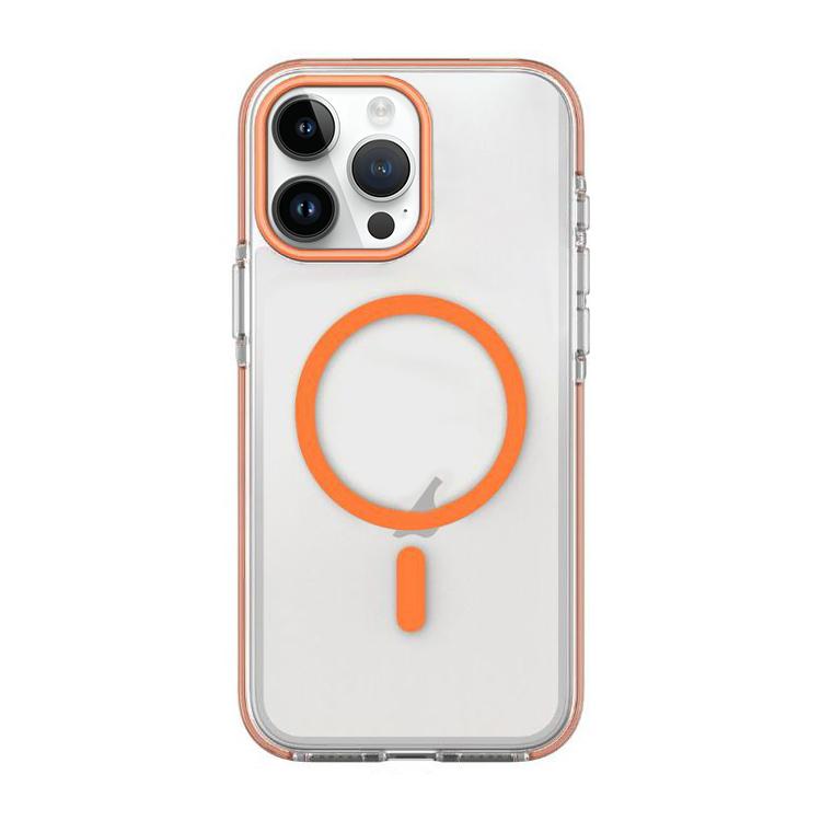 Coque de téléphone magnétique hybride PC TPU bicolore, Pour iPhone 14 Pro, Pour iPhone 14 Pro Max, Pour iPhone 13 Pro Max, Pour iPhone 13 Pro, Pour iPhone 12 / 12 Pro, Pour iPhone 12 Pro Max