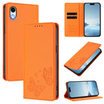 Étui de téléphone en cuir végétalien papillon double magnétique fort, pour iPhone X / XS, pour iPhone XR, pour iPhone XS Max, pour iPhone 8 Plus / 7 Plus