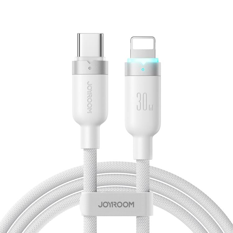 Câble de données de charge rapide avec arrêt automatique JOYROOM S-A63 StarWay Series 1,2 m 30W Type-C vers 8 broches, Type-C vers 8 broches