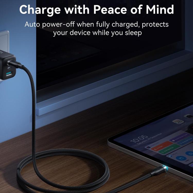 Câble de données de charge rapide avec arrêt automatique JOYROOM S-A63 StarWay Series 1,2 m 30W Type-C vers 8 broches, Type-C vers 8 broches