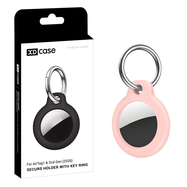 XDcase Coque rigide de protection en PC de couleur unie avec porte-clés, 1 pièce (noir), 1 pièce (blanc), 1 pièce (rose vif), 1 pièce (bleu), 1 pièce (rose), 1 pièce (vert armée)