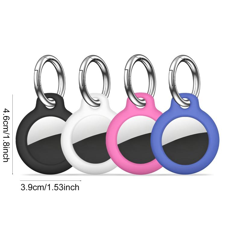 XDcase Coque rigide de protection en PC de couleur unie avec porte-clés, 1 pièce (noir), 1 pièce (blanc), 1 pièce (rose vif), 1 pièce (bleu), 1 pièce (rose), 1 pièce (vert armée)