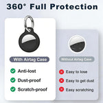 XDcase Coque rigide de protection en PC de couleur unie avec porte-clés, 1 pièce (noir), 1 pièce (blanc), 1 pièce (rose vif), 1 pièce (bleu), 1 pièce (rose), 1 pièce (vert armée)