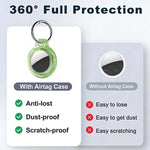 XDcase Lot de 4 coques de protection rigides translucides en polycarbonate avec porte-clés, 4 pièces (noir transparent, vert, bleu), 4 pièces (transparent, bleu, vert, rouge, rose)