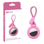 XDcase Étui de protection rigide en PC de couleur unie avec dragonne, 1 pièce (noir), 1 pièce (blanc), 1 pièce (rose), 1 pièce (bleu)