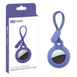 XDcase Étui de protection rigide en PC de couleur unie avec dragonne, 1 pièce (noir), 1 pièce (blanc), 1 pièce (rose), 1 pièce (bleu)