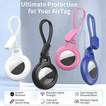 XDcase Étui de protection rigide en PC de couleur unie avec dragonne, 1 pièce (noir), 1 pièce (blanc), 1 pièce (rose), 1 pièce (bleu)