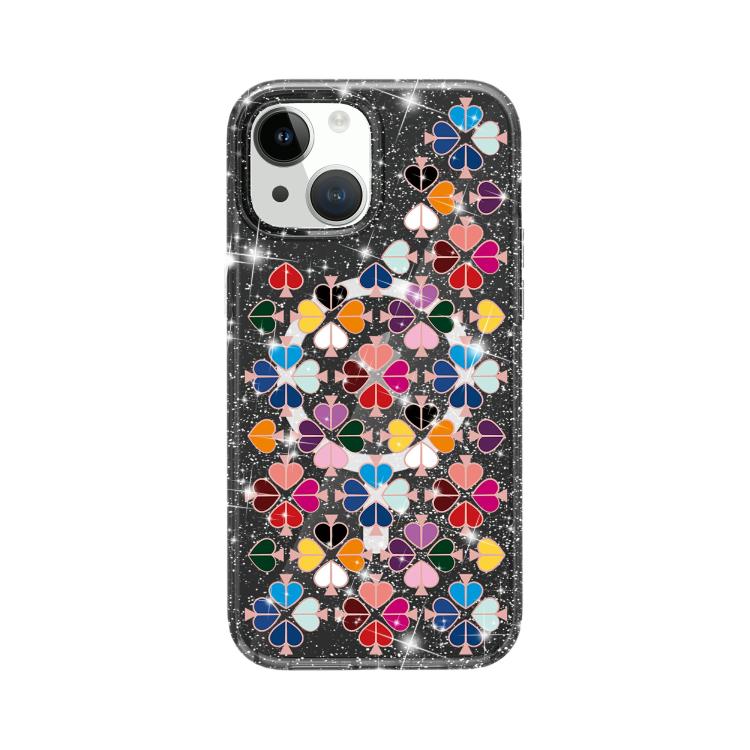 Coque magnétique scintillante motif cœur en cristal, pour iPhone 15, pour iPhone 14 Plus, pour iPhone 14, pour iPhone 14 Pro, pour iPhone 14 Pro Max, pour iPhone 13 Pro Max, pour iPhone 13 Pro, pour iPhone 13