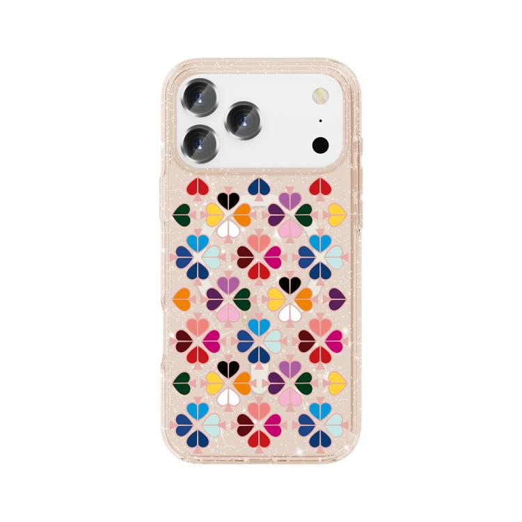 Coque de Téléphone Magnétique à Motif Cœur Rouge en Cristal Scintillant, Pour iPhone 17 Pro Max, Pour iPhone 17 Pro