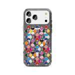 Coque de Téléphone Magnétique à Motif Cœur Rouge en Cristal Scintillant, Pour iPhone 17 Pro Max, Pour iPhone 17 Pro