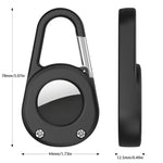 Étui de protection étanche XDcase avec mousqueton extérieur, pour AirTag 2e génération / 1re génération