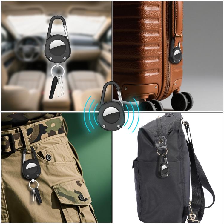 Étui de protection étanche XDcase avec mousqueton extérieur, pour AirTag 2e génération / 1re génération