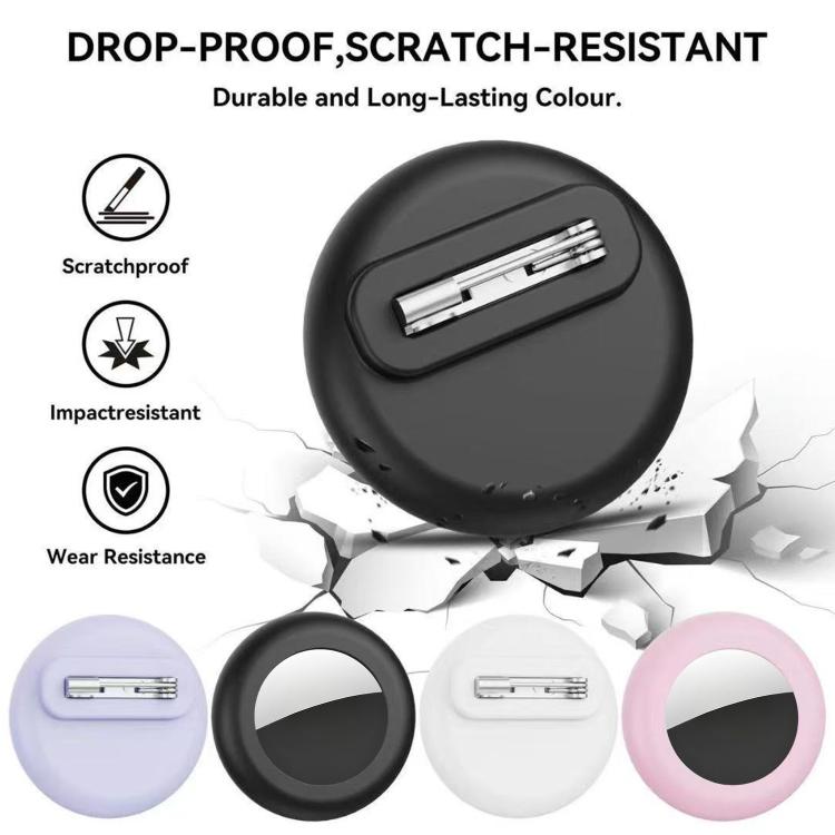Étui de protection étanche en silicone XDcase avec broche, 1 pièce (noir), 1 pièce (blanc), 1 pièce (rouge), 1 pièce (bleu), 1 pièce (rose), 1 pièce (vert menthe), 1 pièce (violet), 1 pièce (fluorescence transparente)