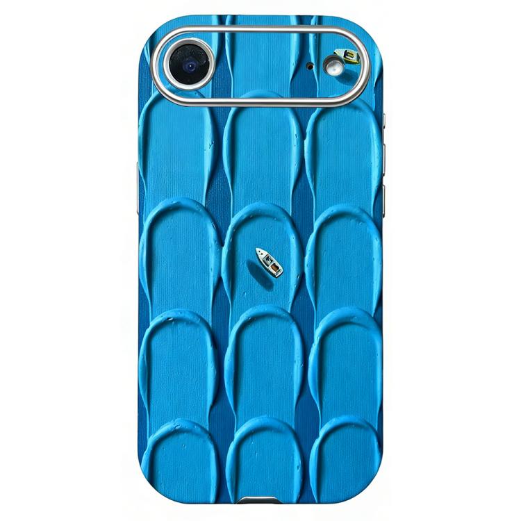 Coque de téléphone en silicone avec grande fenêtre à bords arrondis, Pour iPhone 17 Pro Max, Pour iPhone 17 Pro, Pour iPhone 17, Pour iPhone Air, Pour iPhone 16 Pro Max, Pour iPhone 16 Pro, Pour iPhone 16 Plus, Pour iPhone 16