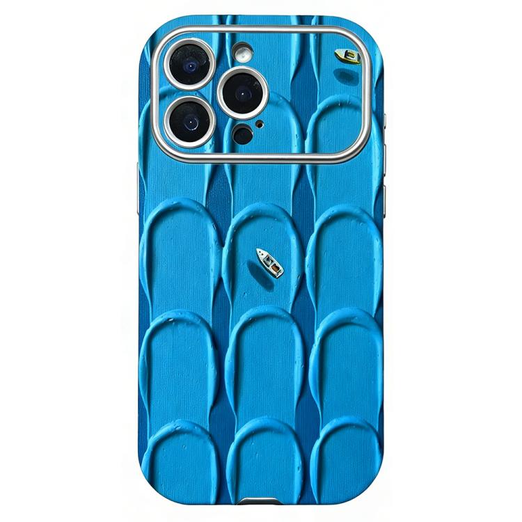 Coque de téléphone en silicone avec grande fenêtre à bords arrondis, Pour iPhone 17 Pro Max, Pour iPhone 17 Pro, Pour iPhone 17, Pour iPhone Air, Pour iPhone 16 Pro Max, Pour iPhone 16 Pro, Pour iPhone 16 Plus, Pour iPhone 16