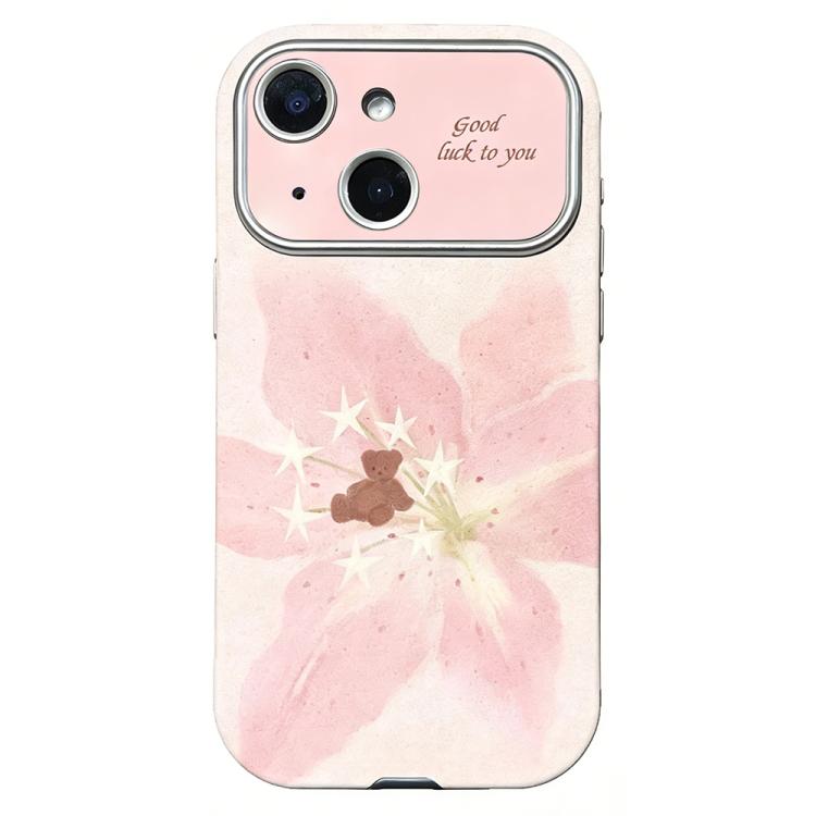 Coque de téléphone en silicone avec grande fenêtre à bords arrondis, pour iPhone 15 Pro Max, pour iPhone 15 Pro, pour iPhone 15 Plus, pour iPhone 15, pour iPhone 14 Plus, pour iPhone 14, pour iPhone 14 Pro, pour iPhone 14 Pro Max