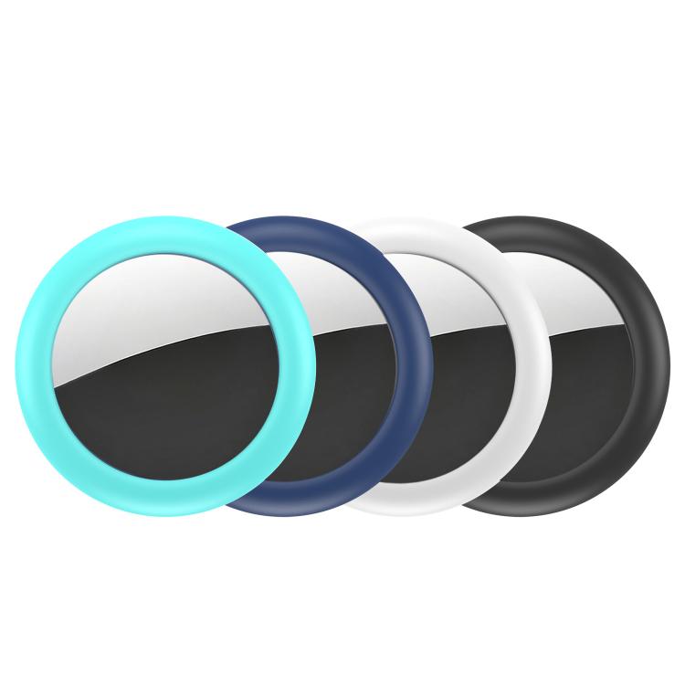XDcase 4 coques de protection étanches en silicone avec broche, 4 PIÈCES (noir, blanc, bleu, vert), 4 PIÈCES (rouge, rose, violet, transparent)