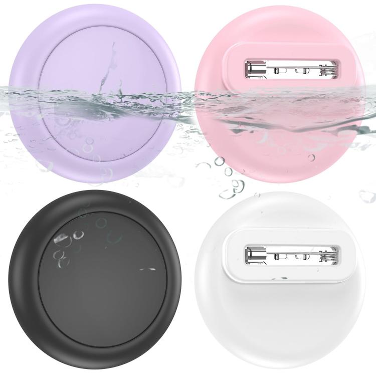 XDcase 4 coques de protection étanches en silicone avec broche, 4 PIÈCES (noir, blanc, bleu, vert), 4 PIÈCES (rouge, rose, violet, transparent)