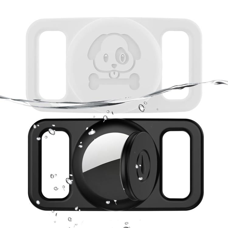 XDcase Étui de protection en silicone étanche pour collier d'animaux de compagnie, 1 pièce (noir), 1 pièce (blanc), 1 pièce (bleu), 1 pièce (rose), 1 pièce (rouge), 1 pièce (vert menthe), 1 pièce (violet), 1 pièce (jaune)