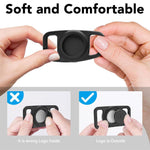 XDcase Étui de protection en silicone étanche pour collier d'animaux de compagnie, 1 pièce (noir), 1 pièce (blanc), 1 pièce (bleu), 1 pièce (rose), 1 pièce (rouge), 1 pièce (vert menthe), 1 pièce (violet), 1 pièce (jaune)