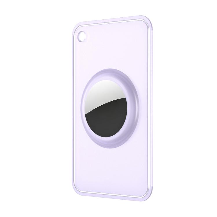 XDcase Étui de protection en TPU ultra-fin pour cartes, compatible avec AirTag 2ème génération / 1ère génération