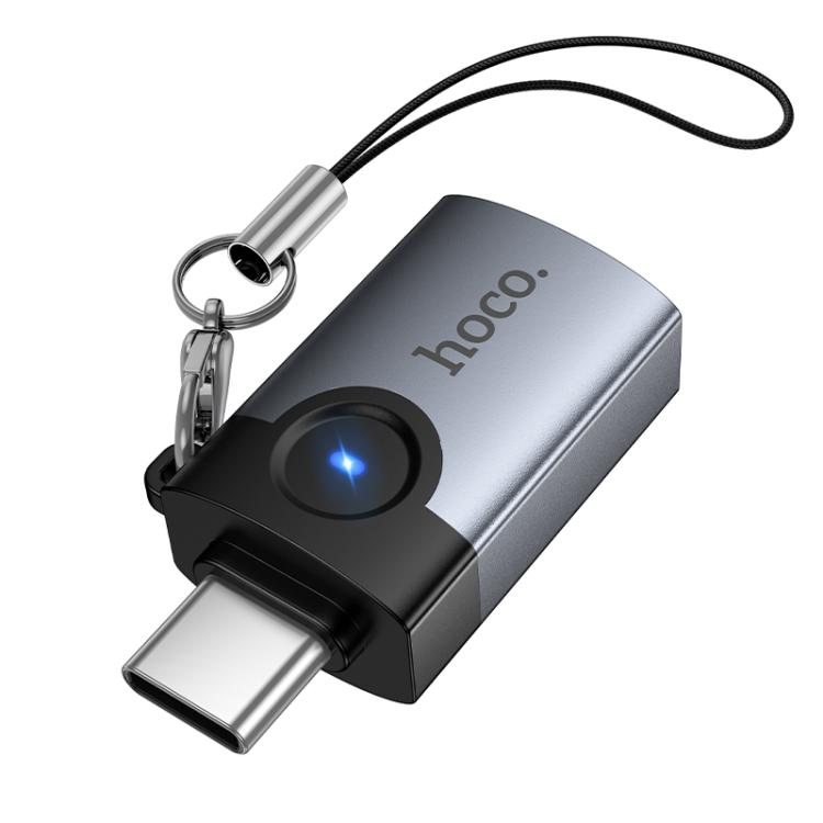 Adaptateur UA46C hoco Victory USB-C / Type-C mâle vers USB femelle, UA46C