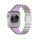 Bracelet de montre magnétique à boucle normande en acier inoxydable, taille à une perle, pour Apple Watch 46 mm / 49 mm / 45 mm / 44 mm, pour Apple Watch 42 mm / 41 mm / 40 mm / 38 mm