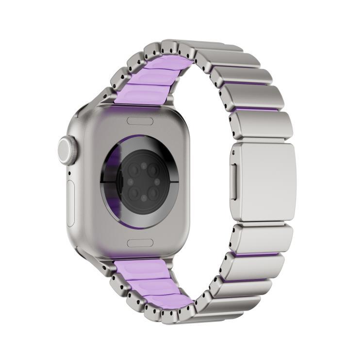 Bracelet de montre magnétique à boucle normande en acier inoxydable, taille à une perle, pour Apple Watch 46 mm / 49 mm / 45 mm / 44 mm, pour Apple Watch 42 mm / 41 mm / 40 mm / 38 mm