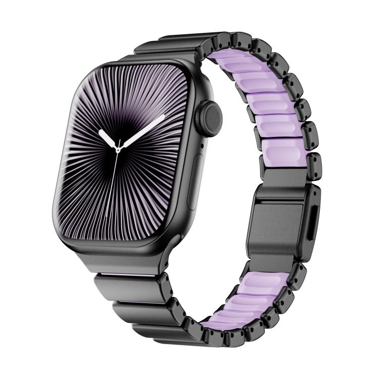 Bracelet de montre magnétique à boucle normande en acier inoxydable, taille à une perle, pour Apple Watch 46 mm / 49 mm / 45 mm / 44 mm, pour Apple Watch 42 mm / 41 mm / 40 mm / 38 mm