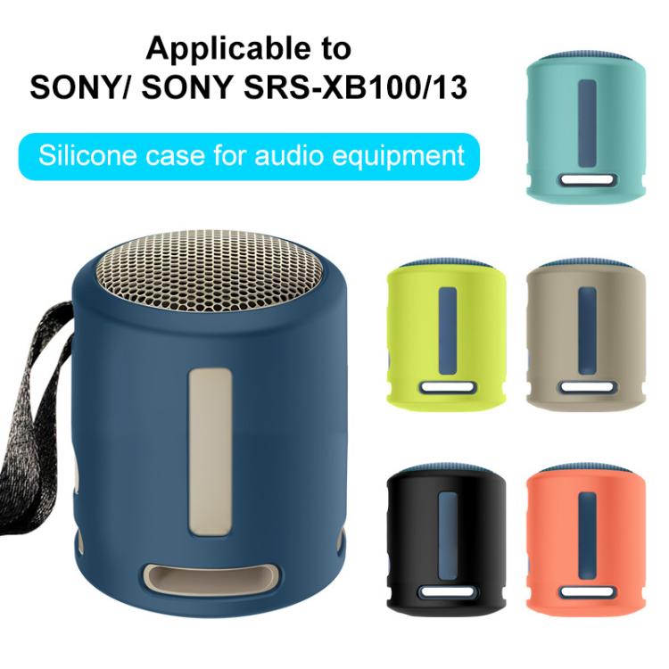 WG326 Étui de protection en silicone pour enceinte Sony SRS-XB100 SRS-XB13
