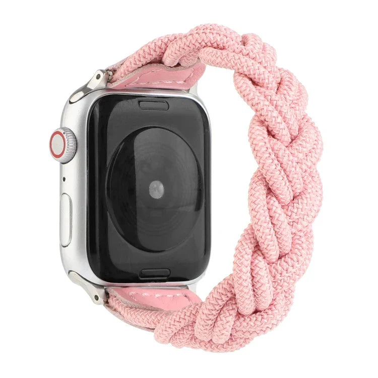 Elastic Woven Watchband For Apple Watch Series 6 & SE & 5 & 4 44mm / 3 & 2 & 1 42mm, 160mm