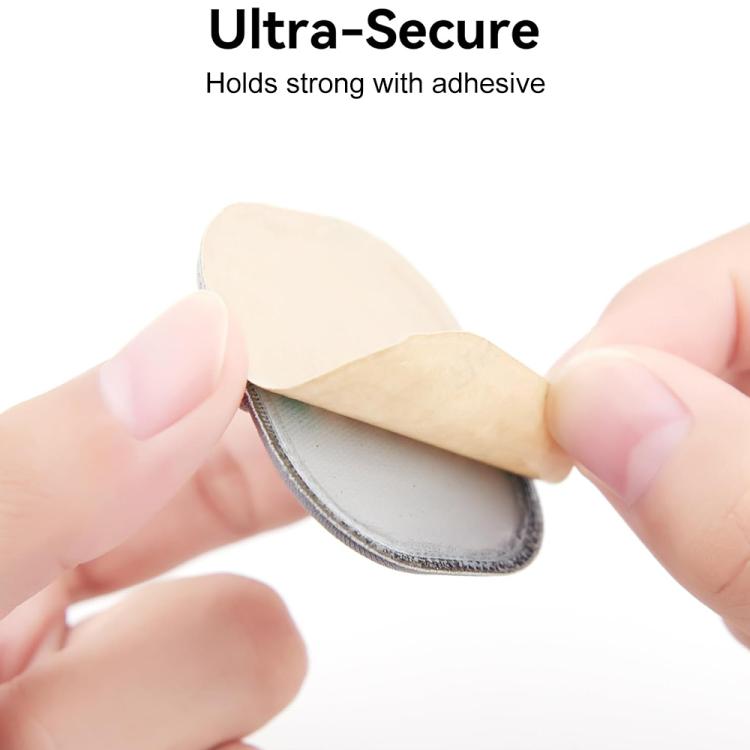 Housse de protection XDcase en tissu élastique, conception avec porte-cartes adhésif au dos, pour AirTag 2ème génération / 1ère génération