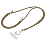 Lanière de téléphone portable à bandoulière, épaisseur 6 mm, longueur réglable