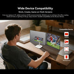 Moniteurs LCD portables à double affichage Blackview DCM8 15,3 pouces avec support, DCM8