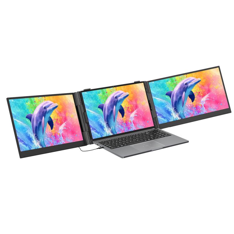 Moniteur d'extension portable à double écran Blackview DCM8 Pro 15,3 pouces pour ordinateurs portables 14-17,3 pouces