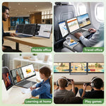 Moniteur d'extension portable à double écran Blackview DCM8 Pro 15,3 pouces pour ordinateurs portables 14-17,3 pouces